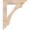 Ekena Millwork Legacy Traditional Smooth Bracket w/ Offset Brace, Douglas Fir, 7 1/2"W x 34"D x 42"H BKT0806X34X42LEC01SDF - alternate 3